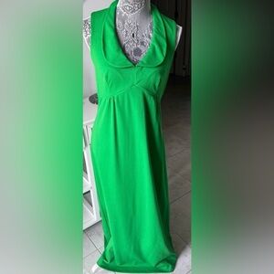 1970’s Green Maxi Dress 🍀